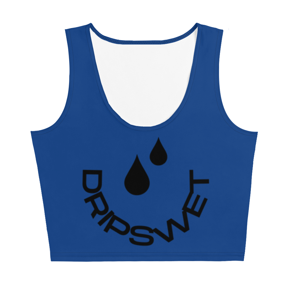 Women's Smiley Crop Tank Top