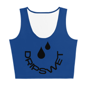Women's Smiley Crop Tank Top
