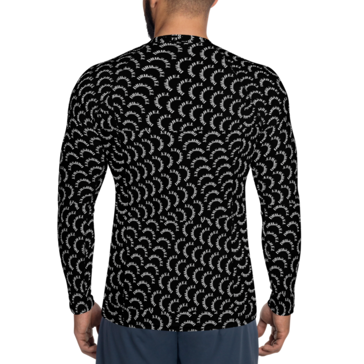 Camisa de manga larga de corte ajustado para hombre