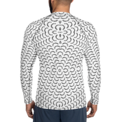 Camisa de manga larga de corte ajustado para hombre