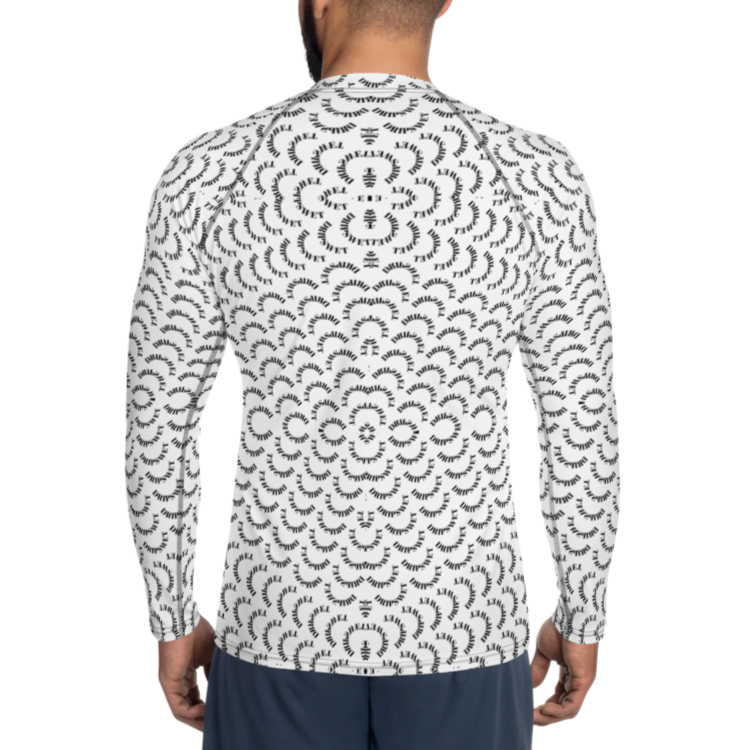 Camisa de manga larga de corte ajustado para hombre