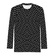 Camisa de manga larga de corte ajustado para hombre