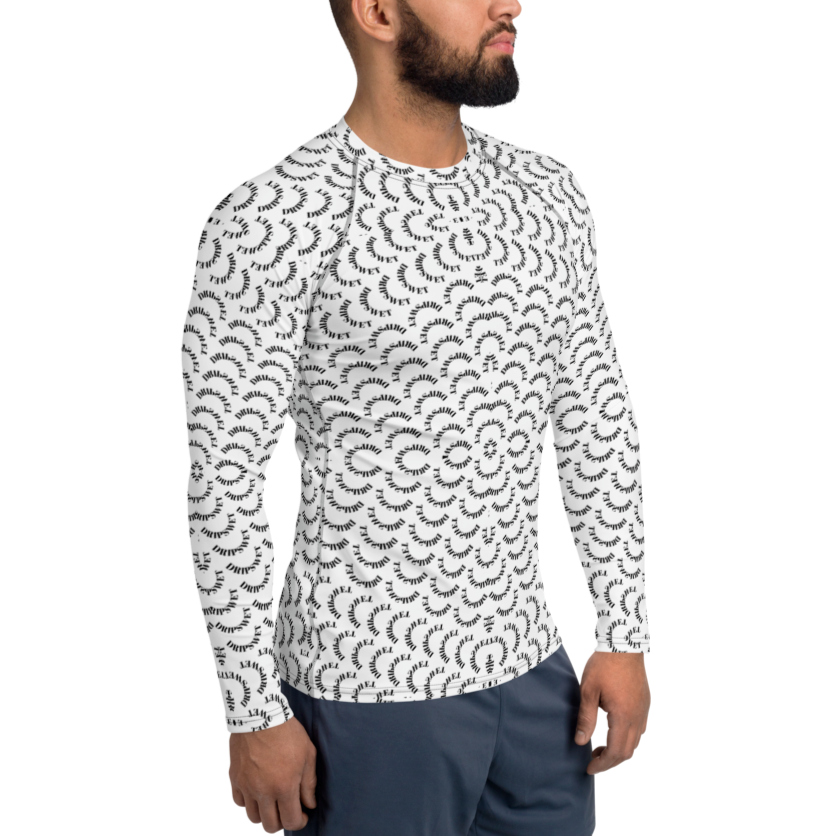 Camisa de manga larga de corte ajustado para hombre