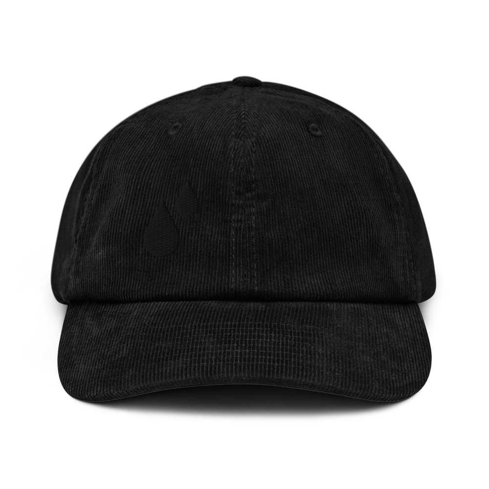 big drips corduroy hat - 2
