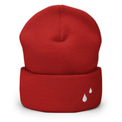 Drip logo cuffed beanie