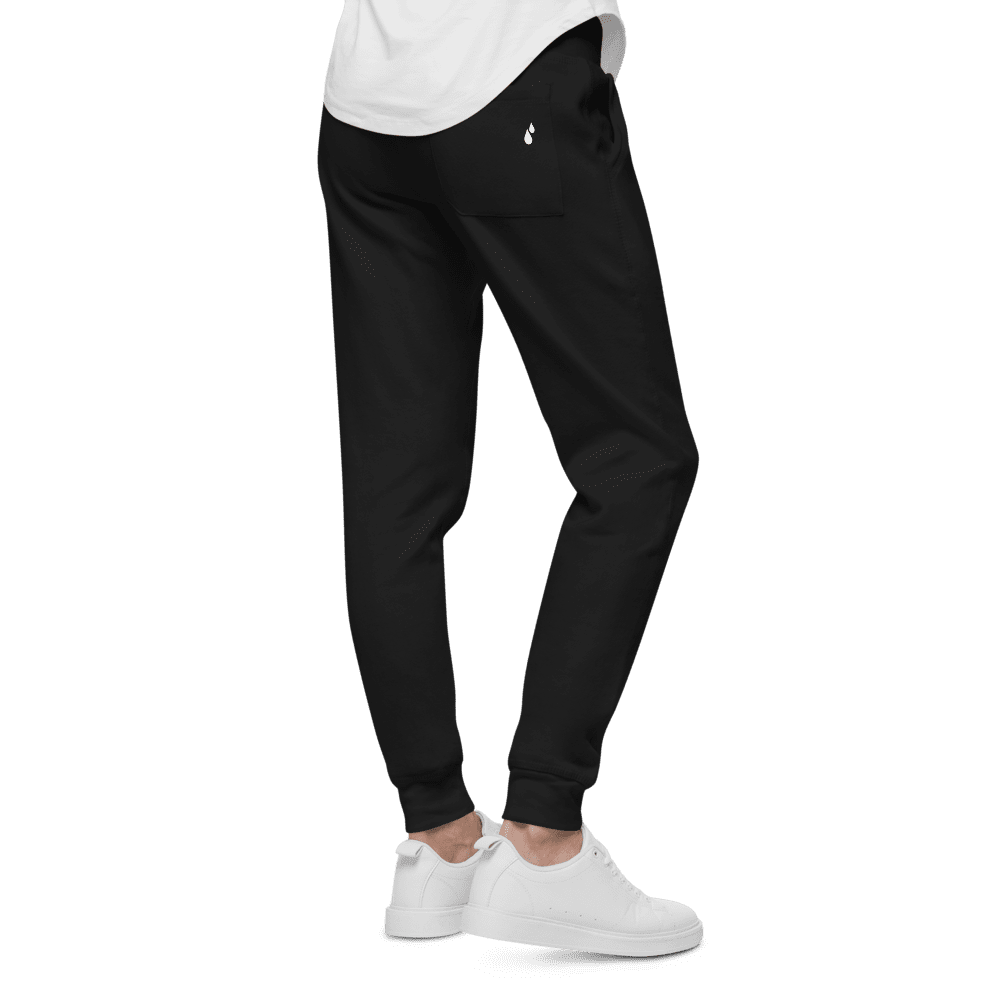 Unisex Printed Cuff Fleece Pants