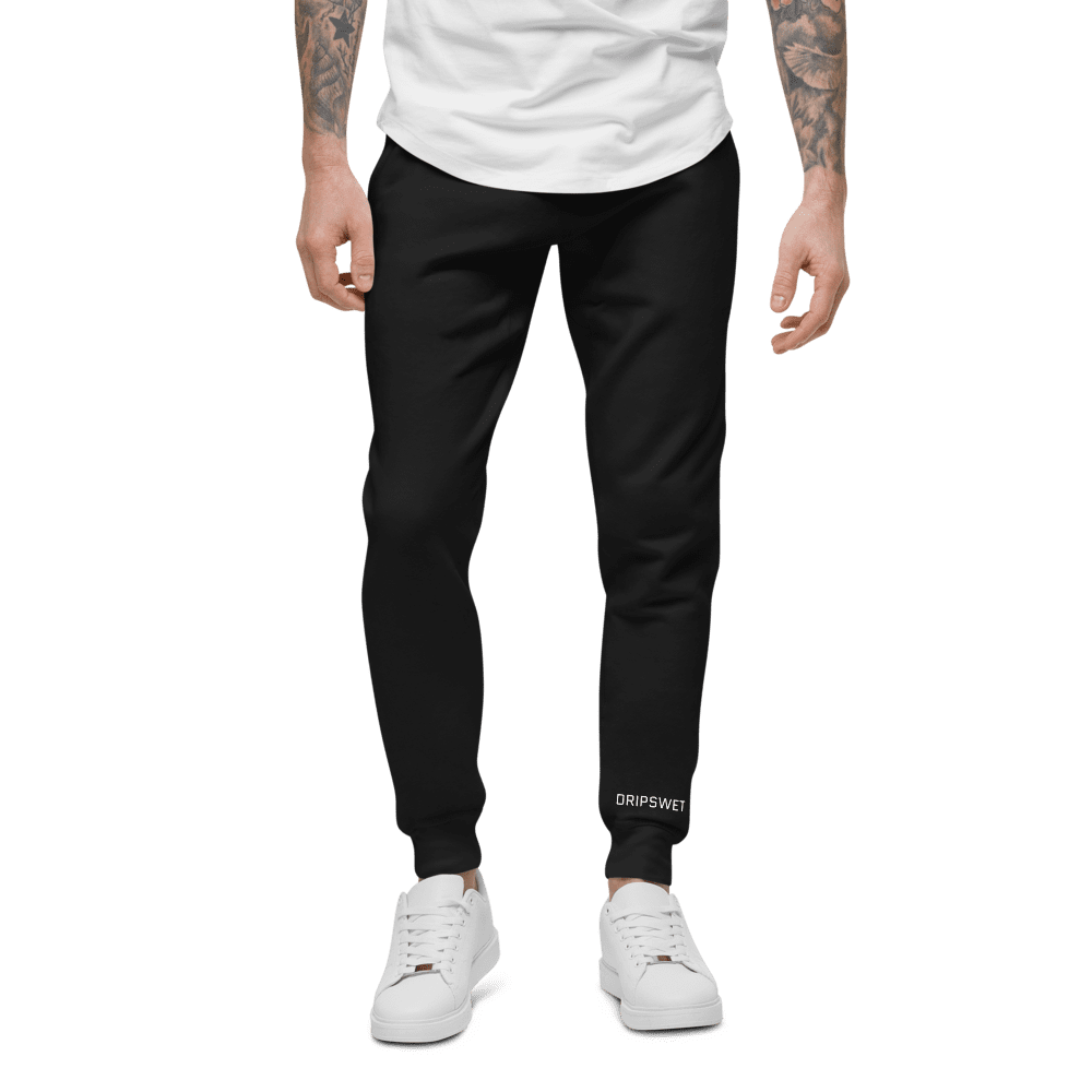 Unisex Printed Cuff Fleece Pants