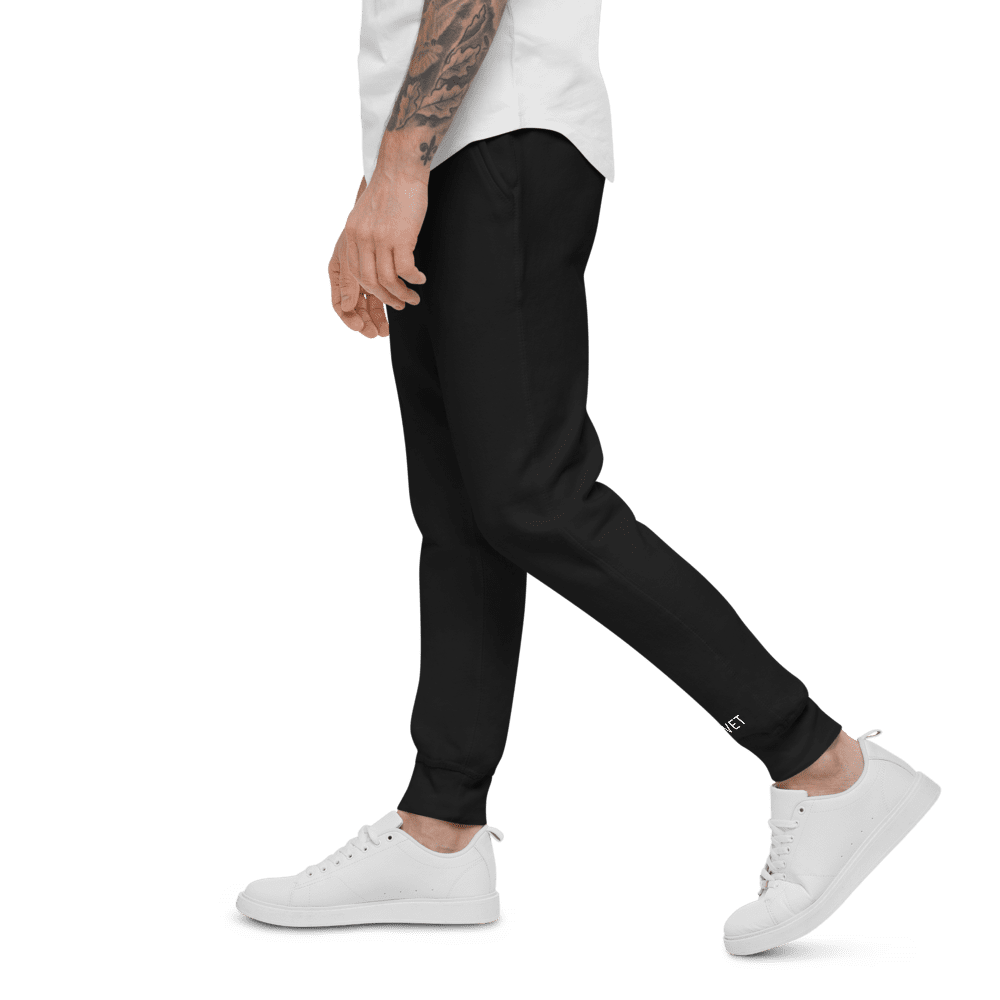 Unisex Printed Cuff Fleece Pants