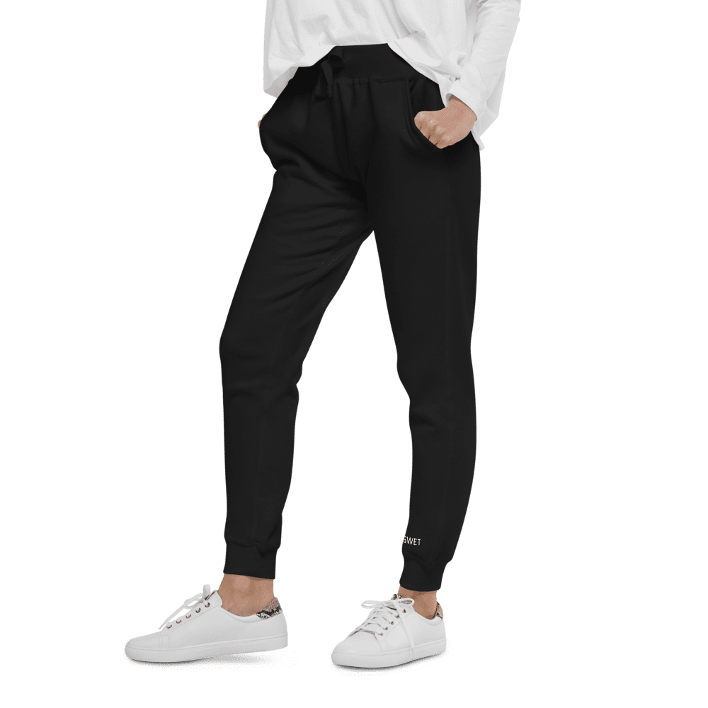 Unisex Printed Cuff Fleece Pants