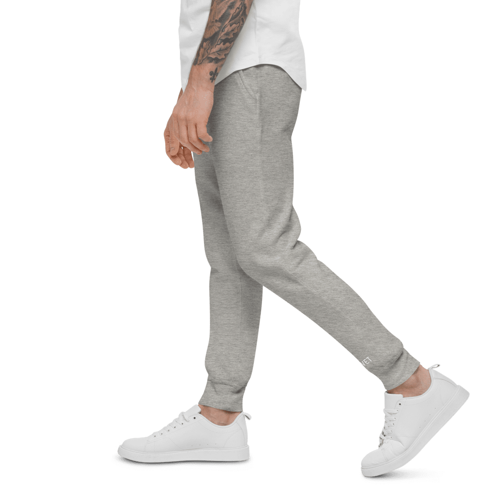 Unisex Printed Cuff Fleece Pants
