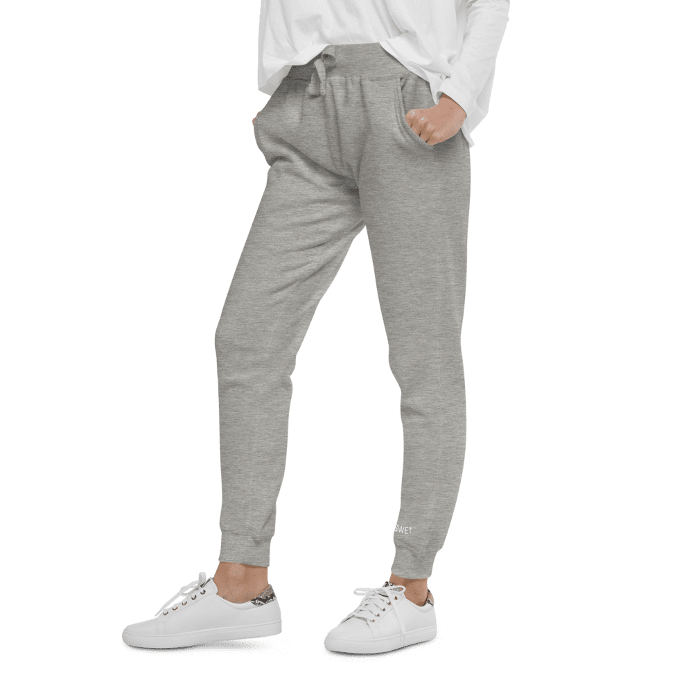 Unisex Printed Cuff Fleece Pants