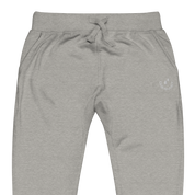 Unisex Smiley Embroidered Fleece Pants