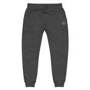 Unisex Smiley Embroidered Fleece Pants