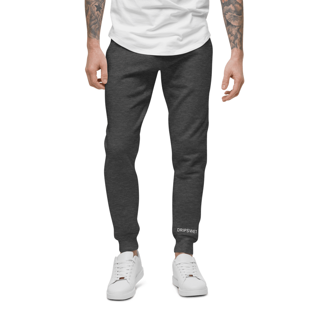 Unisex Printed Cuff Fleece Pants