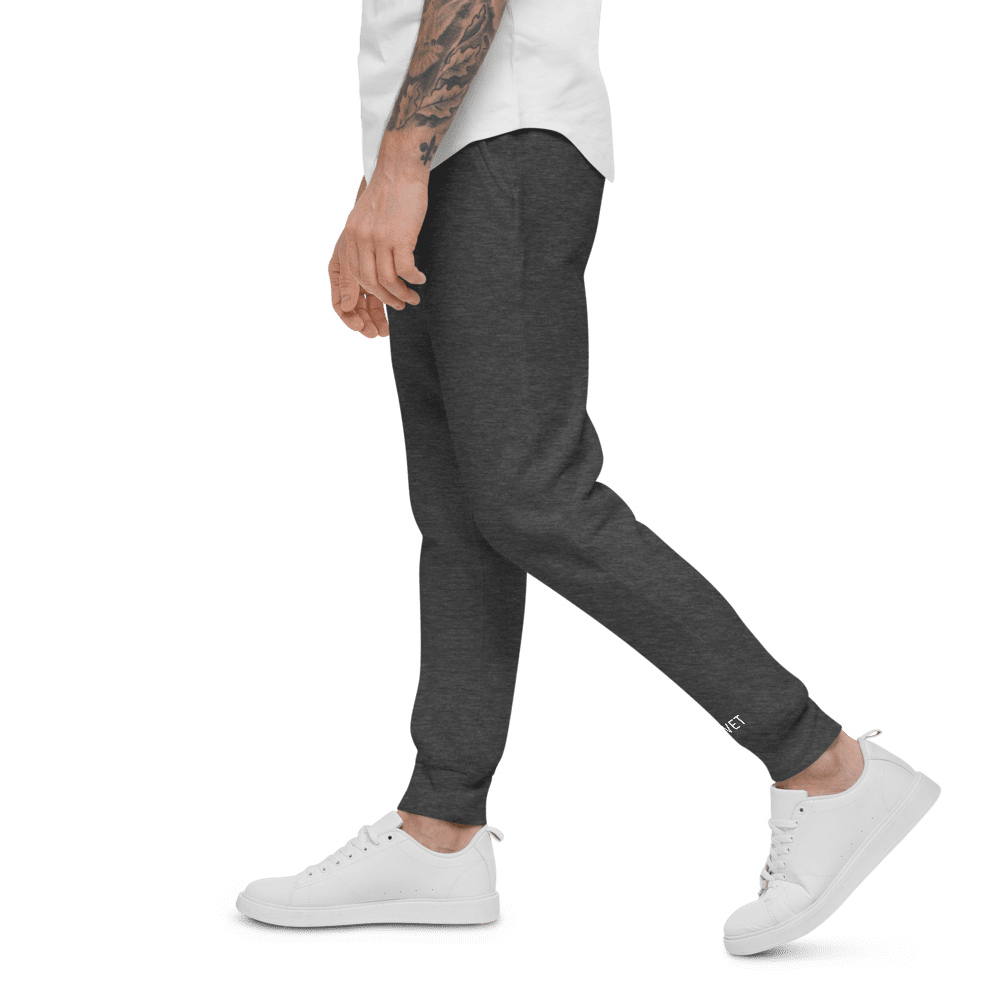 Unisex Printed Cuff Fleece Pants