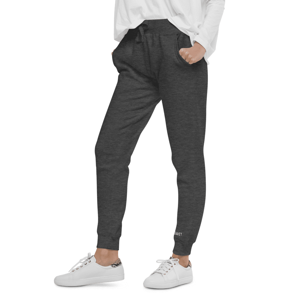 Unisex Printed Cuff Fleece Pants